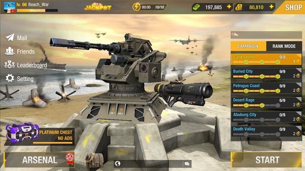 海灘戰(zhàn)爭(zhēng)(Beach War) v0.1.1 安卓版 0