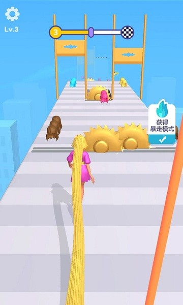長(zhǎng)發(fā)女孩酷跑安卓版