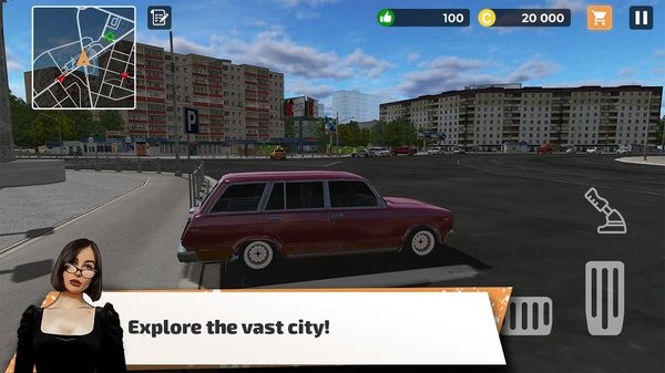 大城市飛馳快遞模擬器(Courier Simulator) v1.28 安卓版 2