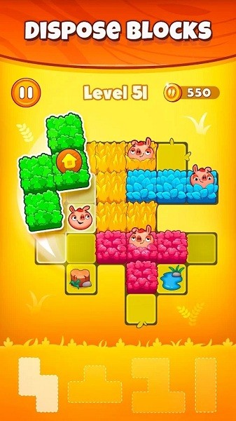 豬與狼方塊拼圖(Pigs and Wolf) v1.0.1.0 安卓版 2