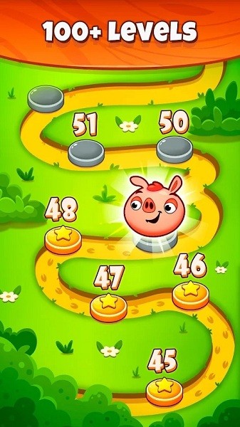 豬與狼方塊拼圖(Pigs and Wolf) v1.0.1.0 安卓版 1