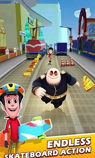 滑板快跑游戲下載