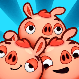 豬與狼方塊拼圖(Pigs and Wolf)