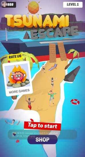 海嘯逃生(Tsunami Escape) v1.0.0 安卓版 0