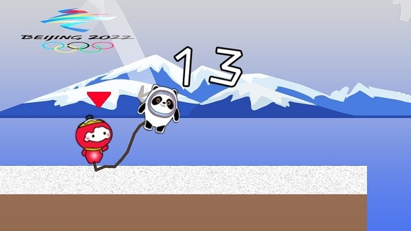 冰墩墩雪融容下載