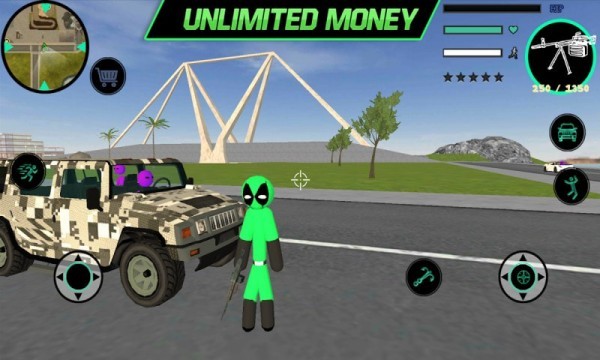 綠棍火柴人繩索英雄游戲 v1.4 安卓版 3