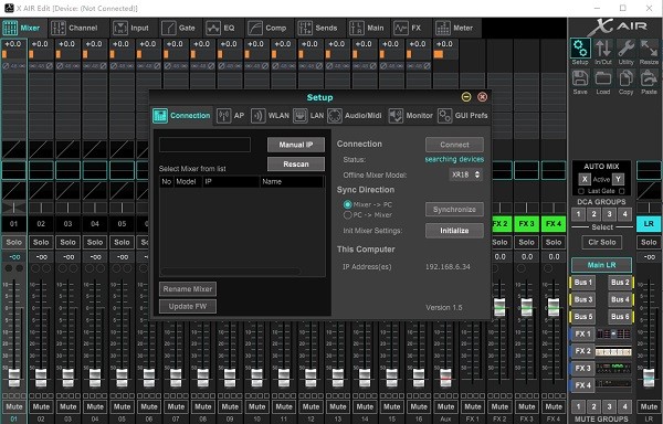 百靈達調(diào)音臺xr12軟件 v1.5 官方最新版 0