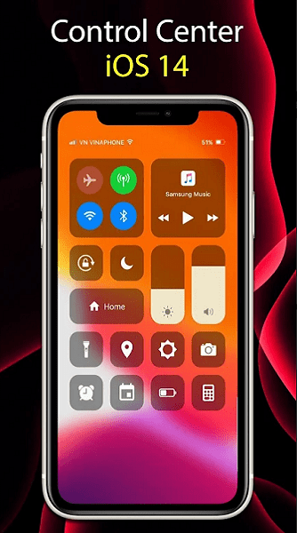 高仿iOS14系統(tǒng)小部件(iOS Launcher) v7.2.8 安卓版 2