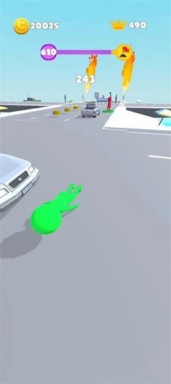 橡皮人滑板車游戲 橡皮人滑板車游戲下載