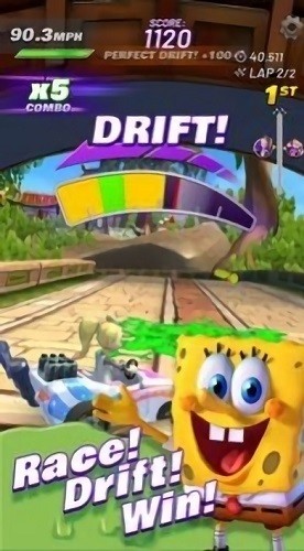 尼克卡通賽車(chē)手機(jī)版(Kart Racers) v1.0.0 安卓版 3