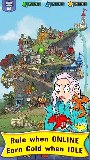 空閑喧囂王國(guó)(Hustle Kingdom: Idle Clicker) v0.9.112 安卓版 0