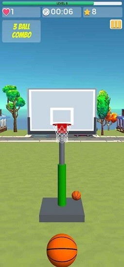 籃球射手3d(Basketball 3D Shooting) v1.2.4 安卓版 1
