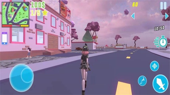 櫻花校園吃雞模擬器 v1.5 安卓版 3