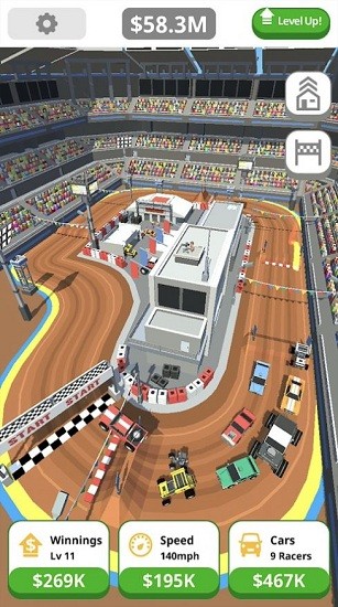 閑置汽車沖刺最新版(Idle Tap Racing) v1.21.0 安卓版 0