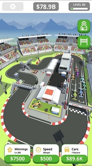 閑置汽車沖刺最新版(Idle Tap Racing) v1.21.0 安卓版 1