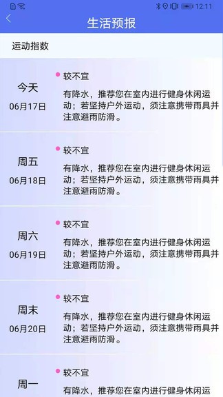趣味天氣預(yù)報(bào)app v1.1.2 安卓版 1