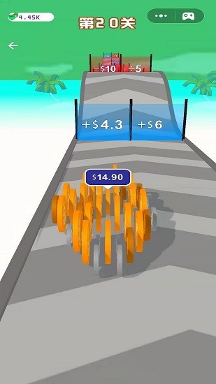 瘋狂撿鈔票3d手游 v1.0.0 安卓版 1