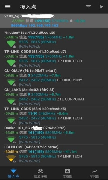 安果WiFi分析軟件 v1.0.4 安卓手機版 2