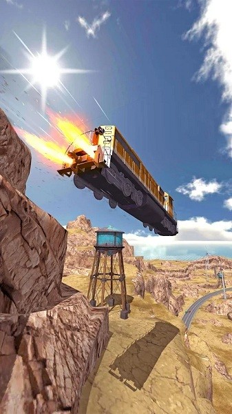 火車坡道跳躍(Train Ramp Jumping) v0.0.2 安卓版 2