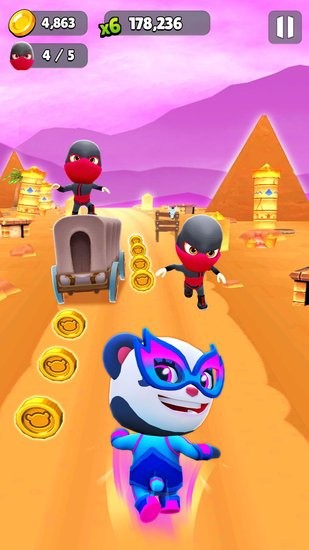 熊貓英雄跑酷(Panda Hero Run) v1.1.2 安卓版 0
