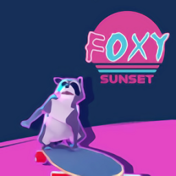 狐貍日落手游(Foxy Sunset Ride Synthwave Skating)