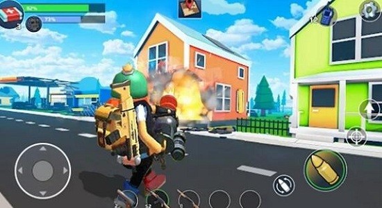 香腸跳傘吃雞派對游戲 v1.0 安卓版 0