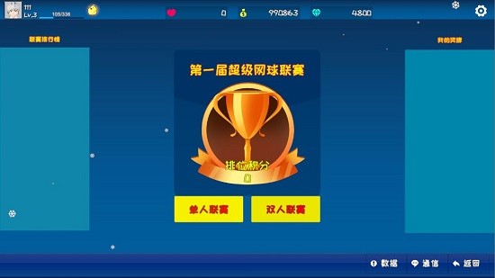 網(wǎng)球幻想游戲0