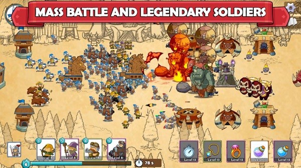 軍團(tuán)沖突王國崛起內(nèi)置菜單(Clash of Legions) v1.740 安卓版 2