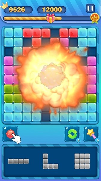 果凍方塊拼圖小游戲(Jelly Puzzle)3
