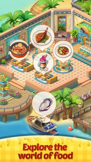 合并烹飪餐廳游戲(Merge Cooking) v1.0.04 安卓版 2
