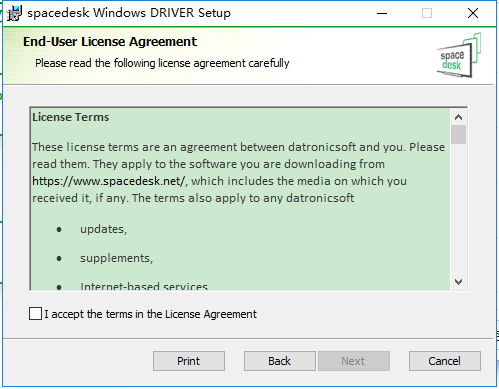 spacedesk電腦端 v1.0.50 官方最新版 1