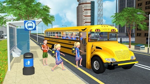 校車模擬駕駛3D手游 v1.1 安卓版 3