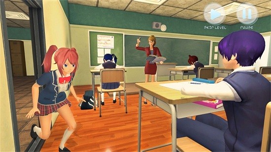 校園生活模擬器3D版 v1.0 安卓版 1