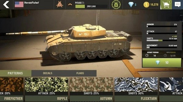 世界坦克戰(zhàn)爭單機(jī) v1.0.48 安卓最新版 2