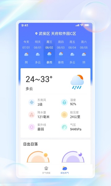 青鳥天氣預報 v1.0.0 安卓版 0