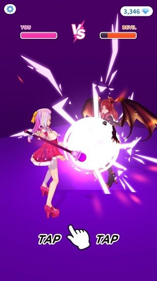 魔力美少女跑酷游戲(Magical Girl Run) v1.0.4.0 安卓版 3