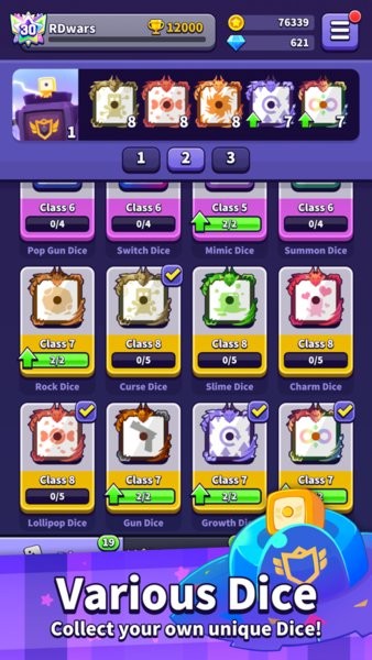 皇家骰子戰(zhàn)爭(zhēng)游戲(Random Dice Wars) v1.2.5 安卓版 1