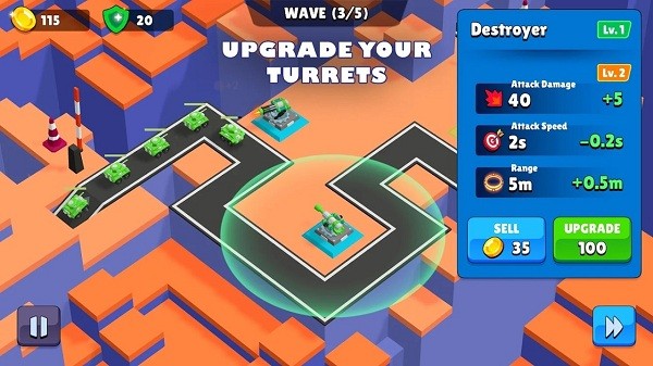 防御沖刺(Defense Rush) v0.1.0 安卓版 2