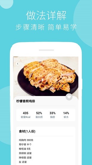 健身減肥食譜最新版1