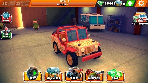 僵尸越野狩獵手游