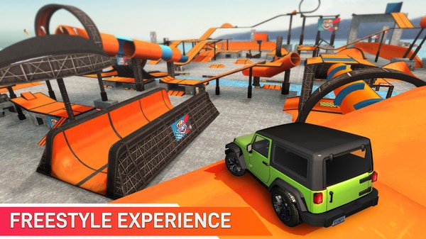 特技賽車巨型斜坡游戲 v2.0.1 安卓版 1
