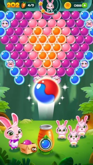 兔子泡泡龍動物森林手游 v1.0.0 安卓版 1