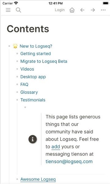 Logseq手機(jī)端 v0.6.6 安卓版 2