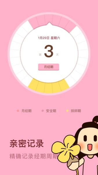 女性安全期日歷軟件 v1.10102.1 安卓版 1