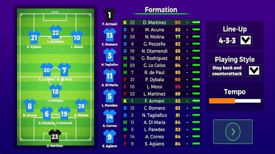 美洲杯足球比賽最新版(Game of Copa America) v1.02 安卓版 0