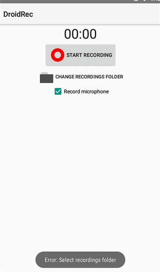 DroidRec錄音app v1.2 安卓版 2