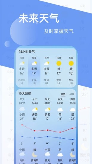 如風(fēng)天氣軟件1