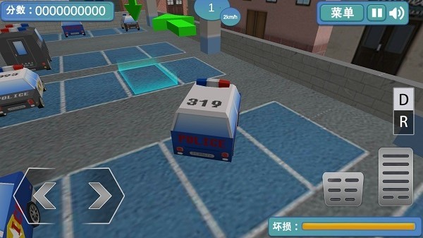 3D警車(chē)停車(chē)場(chǎng)游戲下載