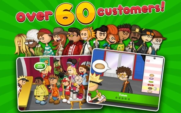 老爹的漢堡店hd英語版 v1.2.1 安卓版 0