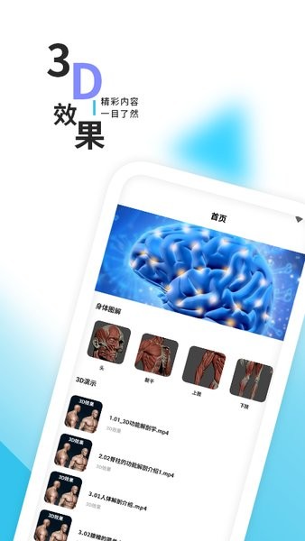 3d人體解剖學(xué)三維圖譜app